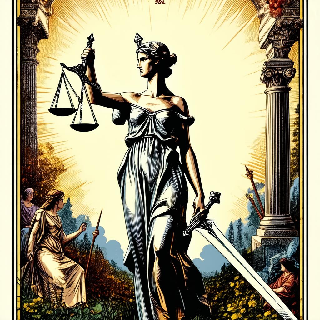 Sprawiedliwość Tarot: Znaczenie Równowagi i Etyki w Interpretacji