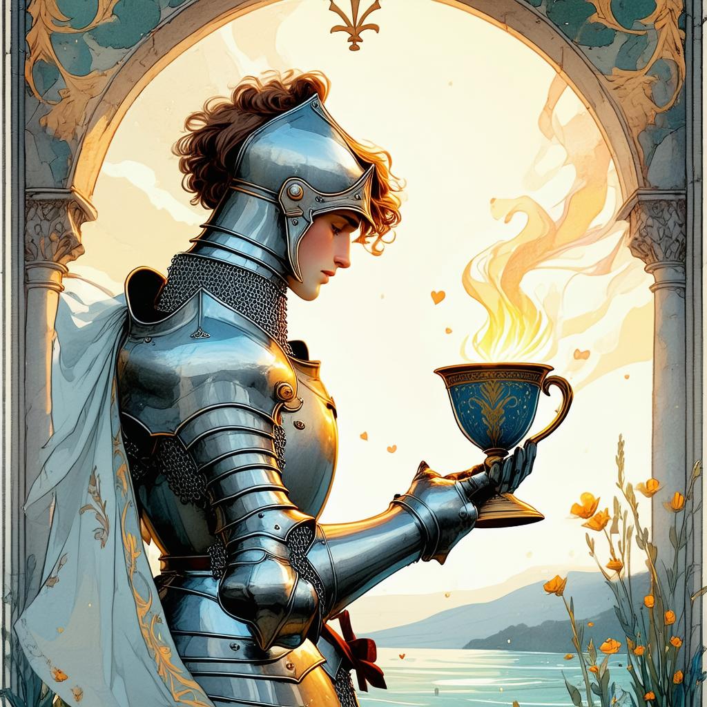 Rycerz Kielichów Tarot: Odkrywanie Emocji i Miłości w Relacjach